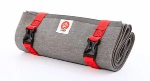 YOGO makes the best folding yoga mat for travel