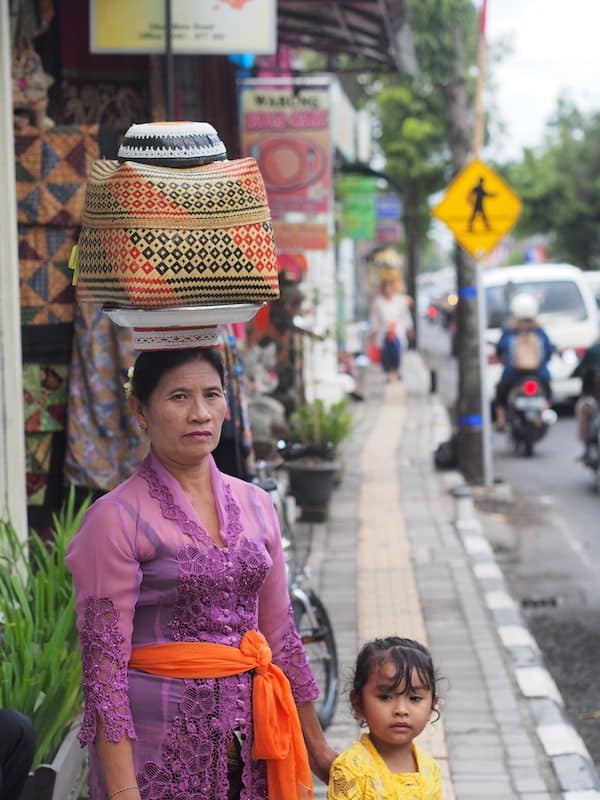 Les habitants d'Ubud