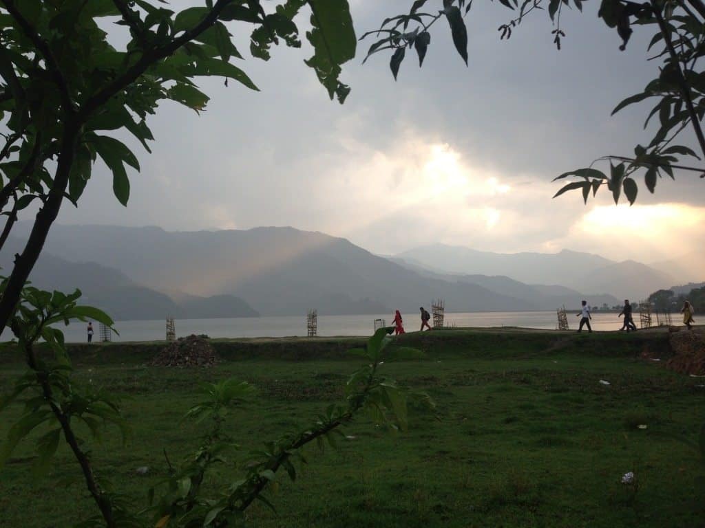Pokhara Nepal Lake