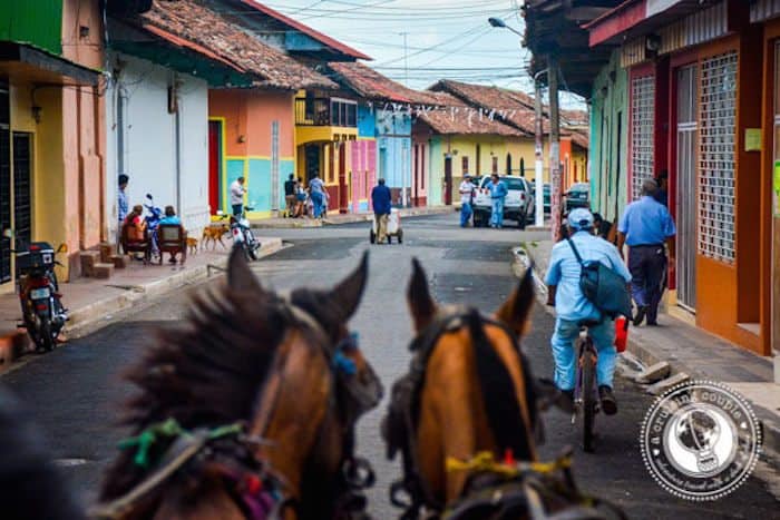 Horse carrage tour - granada, nicaragua