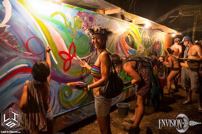 art at envision festival costa rica