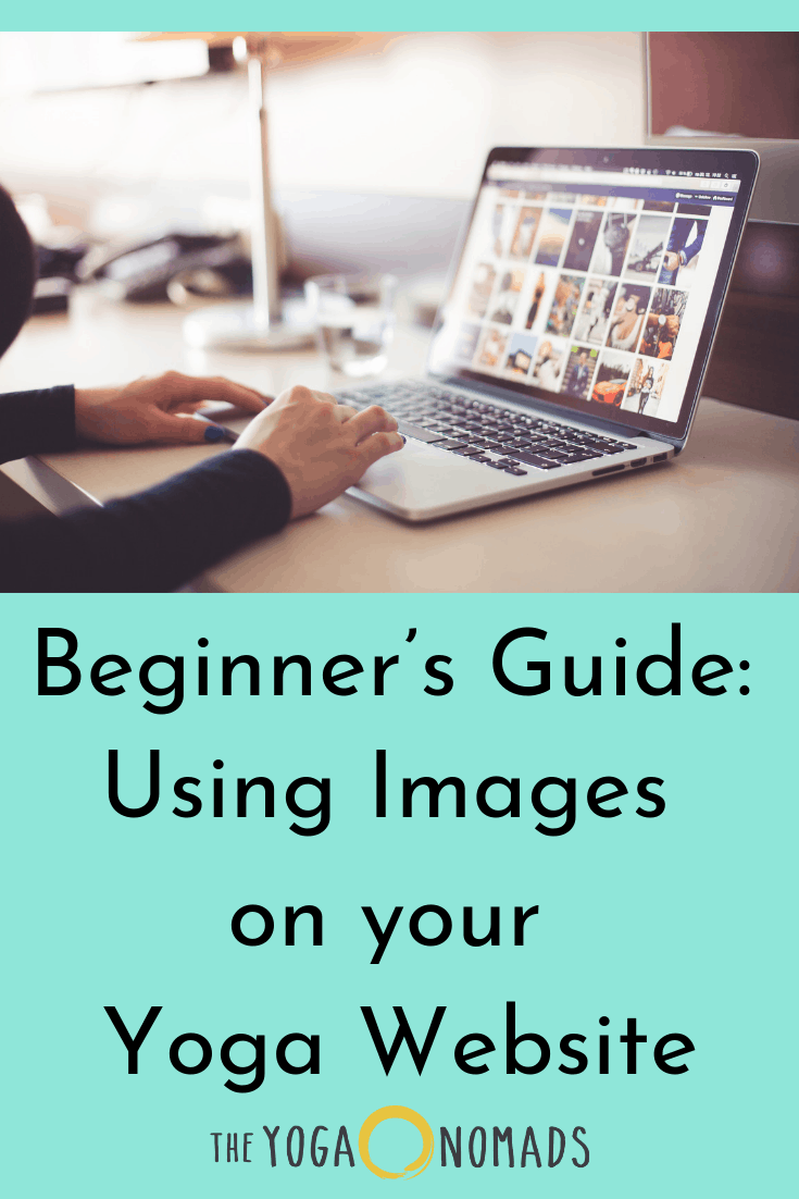 Beginners Guide Using Images on Yoga Website