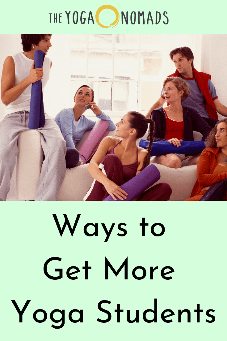 Ways to Get More Yoga Students