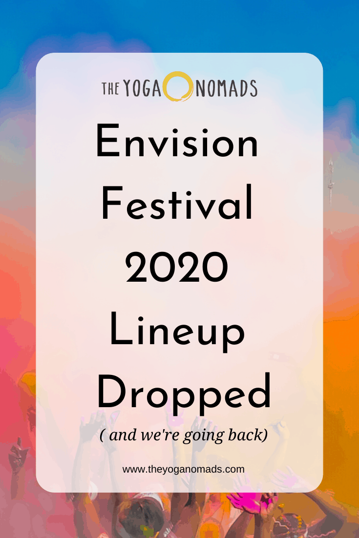 Envision Festival 2020 Line Up Dropped