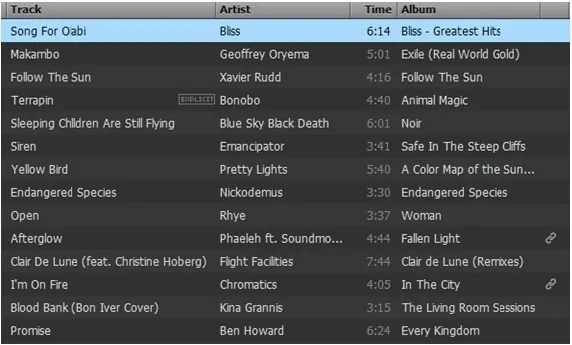 yoga music playlist - vinyasa 60 minute 