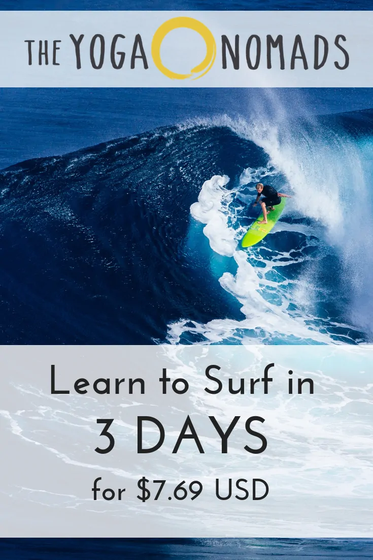 Learn to Surf in 3Days
