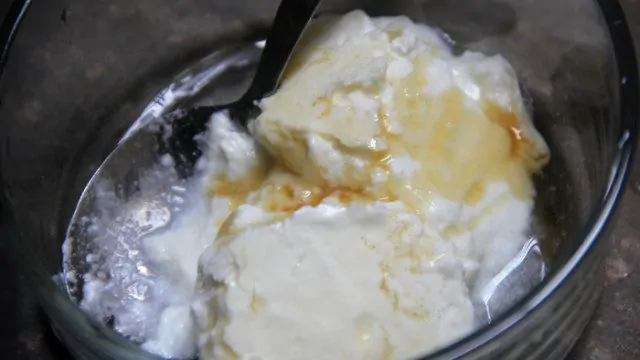 Curd and Sweet Honey