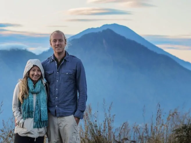 sunrise at Mt Batur - Bali, Indonesia