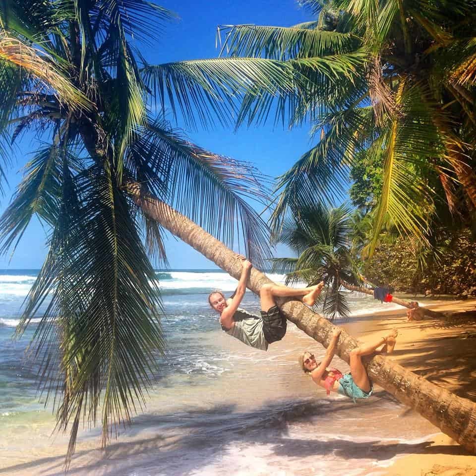 The Yoga Nomads having fun in Costa Rica!