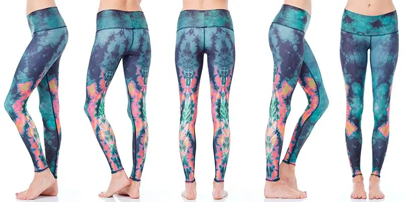 yoga gift ideas for valentines day - teeki patterned yoga pants