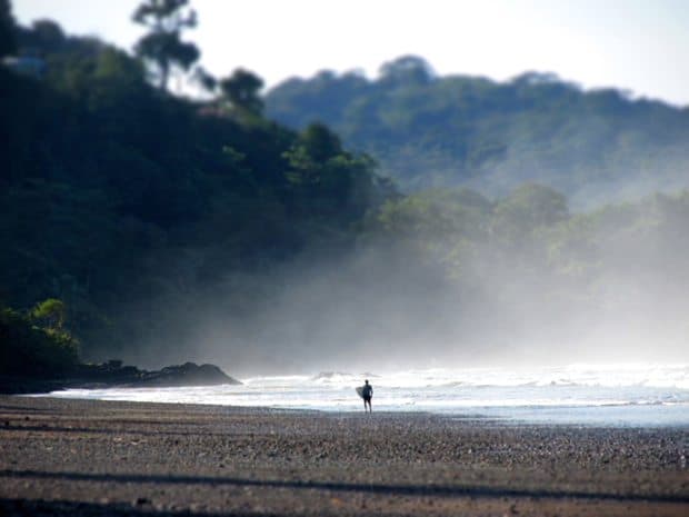 dominical beach in costa rica