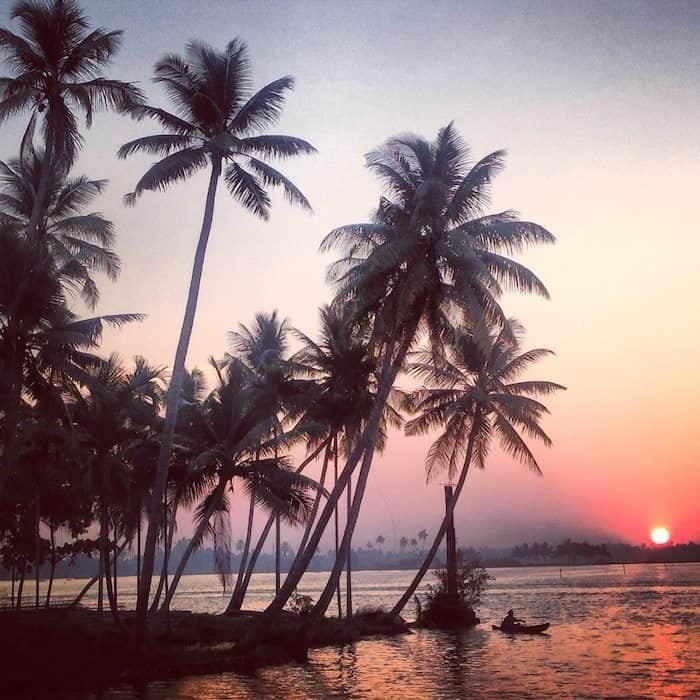 Alleppey sunset