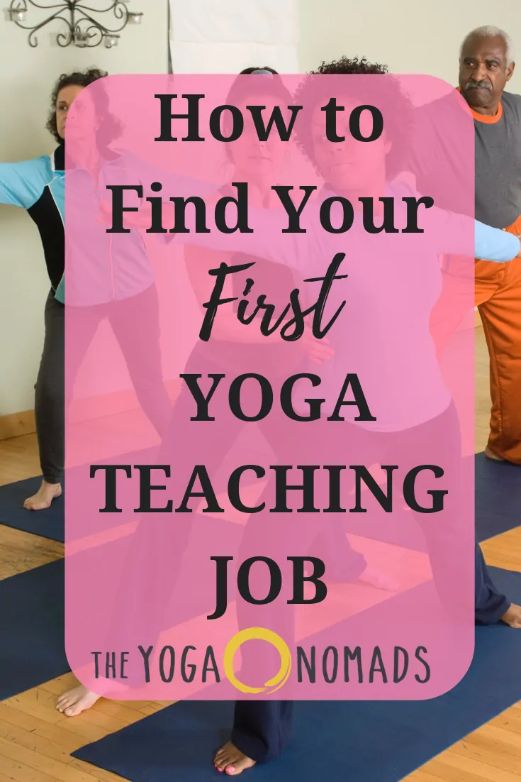 How ti Find Your First Yoga Teaching Job