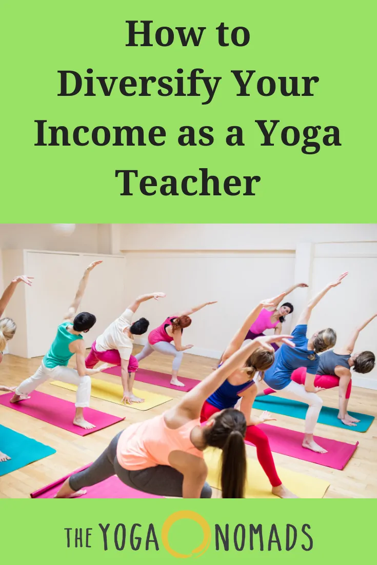 How to Diversify Your Yoga Income as Yoga Teacher 2