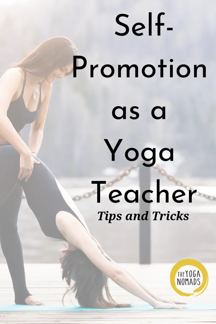 Self Promotion as a Yoga Teacher