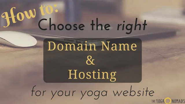 Domain Name Yoga Website