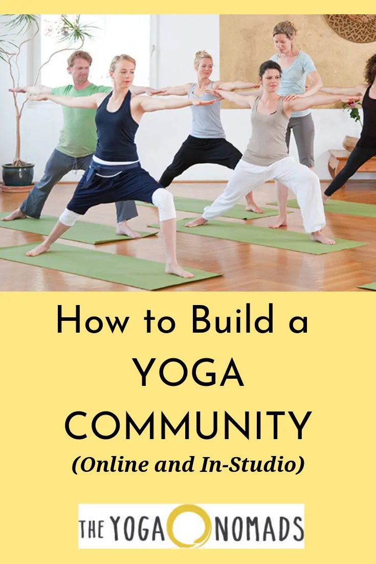 How to Build a Yoga Community