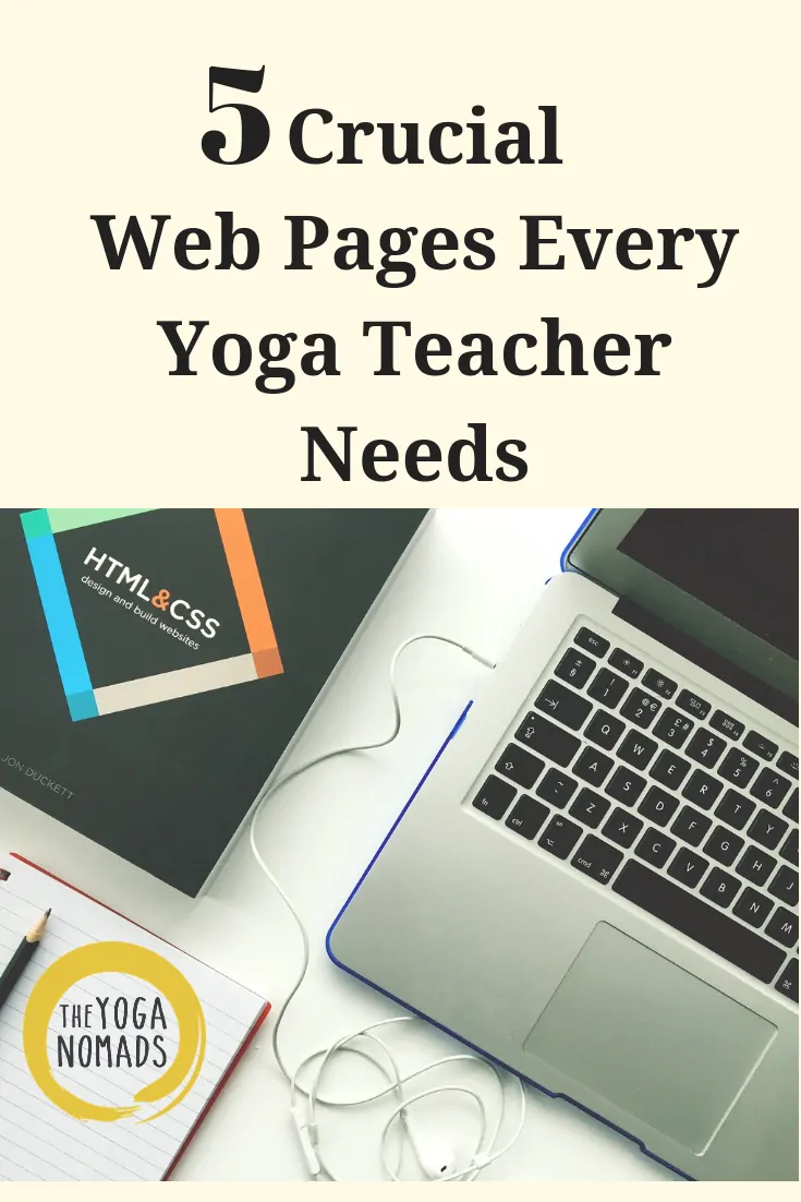 Webpages every Yoga Teacher Needs 2