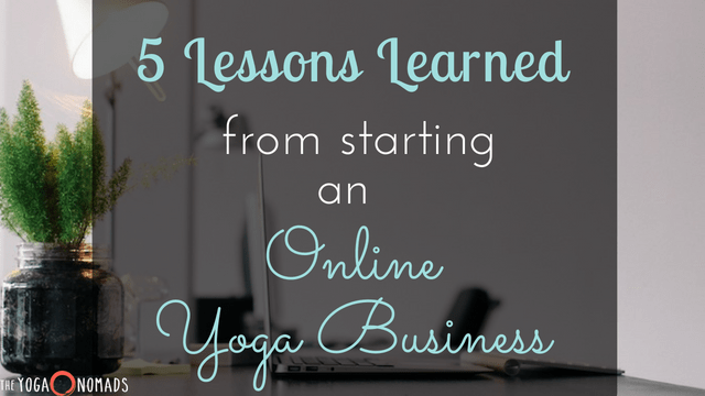 online yoga business