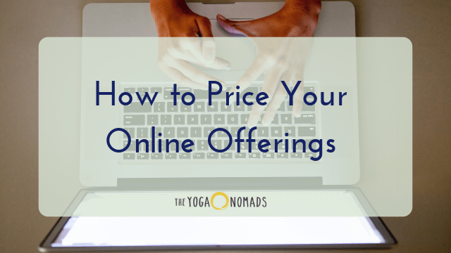 How to price your online offerings