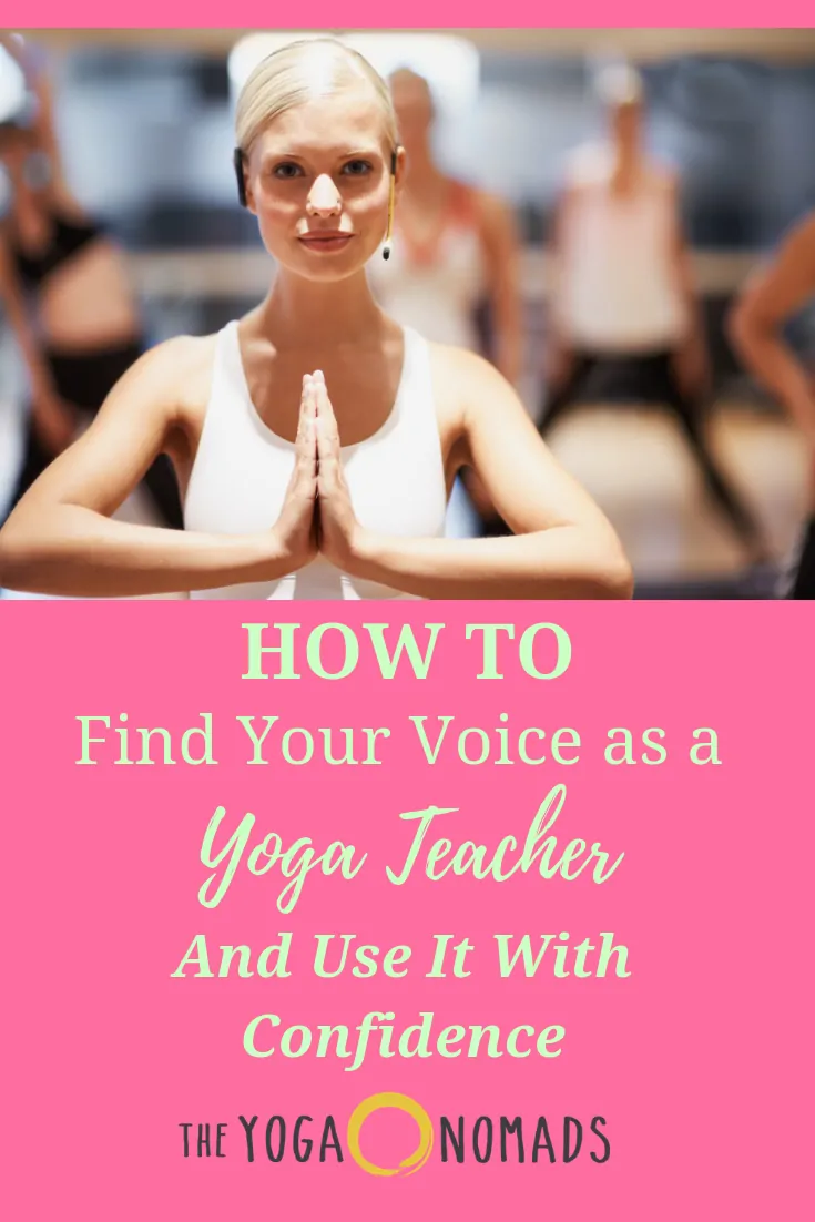 How to Find Your Voice as a Yoga Teacher