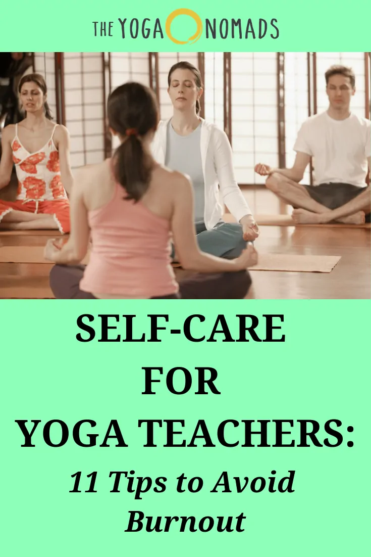 Self Care for Yoga Teachers