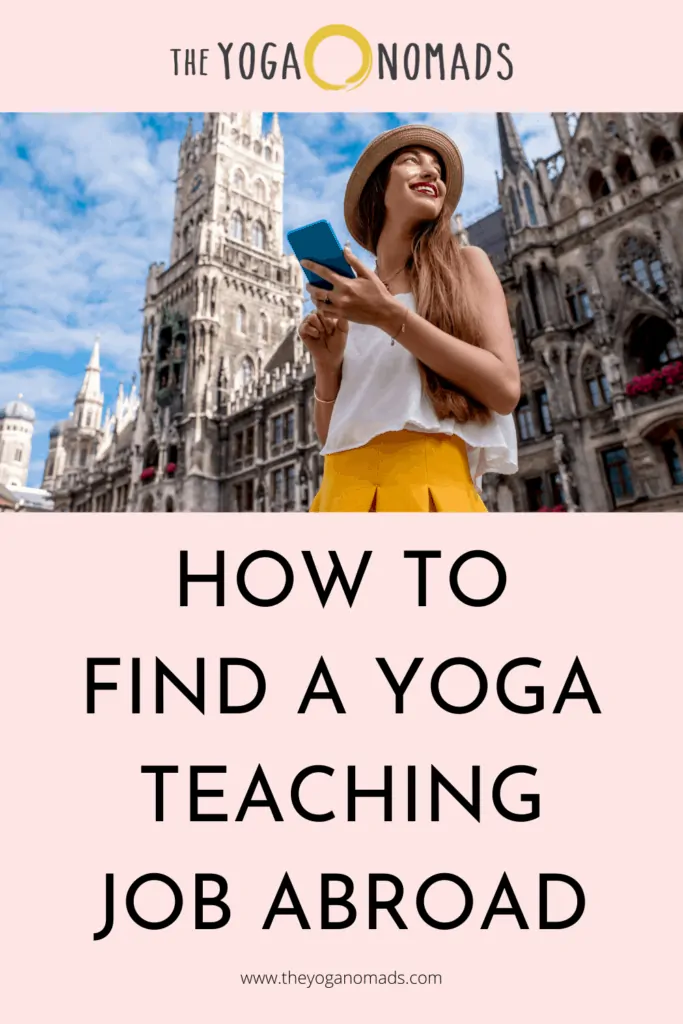How to Find a Yoga Teaching Job Abroad