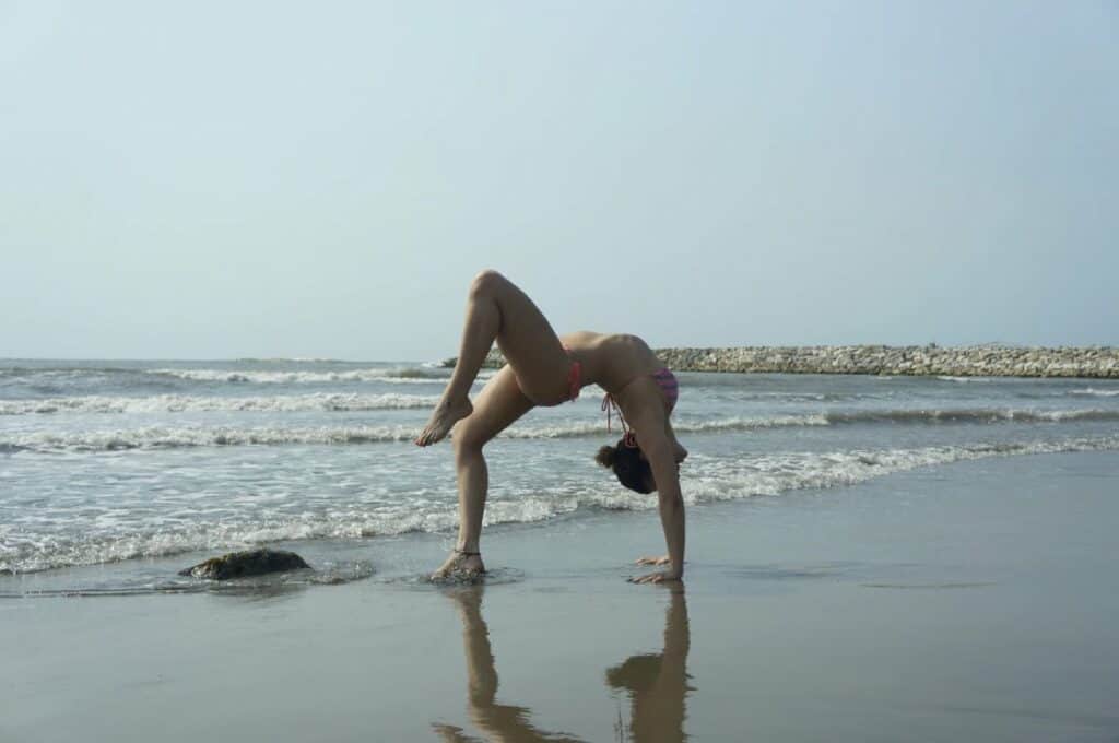 yoga photoshoot