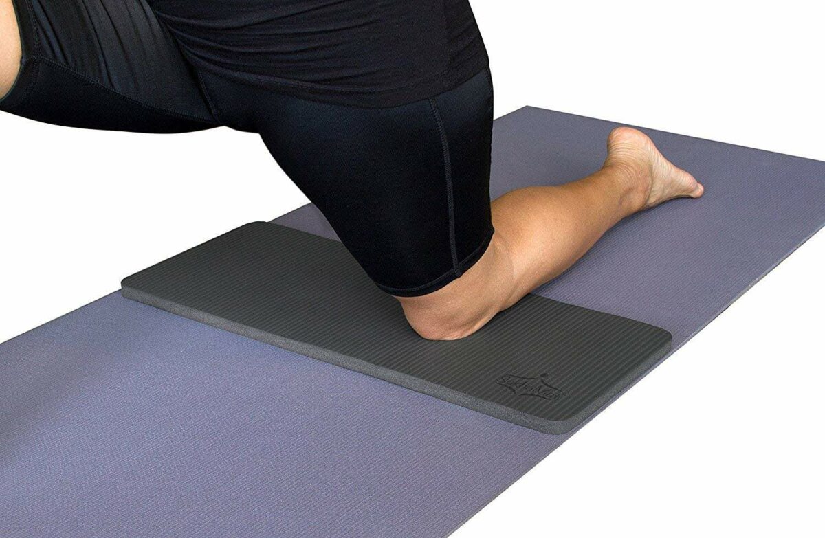 ProsourceFit Yoga Knee Pad and Elbow Cushion 15mm Fits Standard Mats for Pain Free Joints in Yoga Floor Workouts Pilates 5/8” 