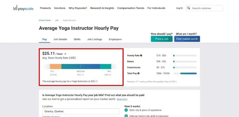 How Much Does a Yoga Instructor Make? + 7 Tips on How to Make More Money as a Yoga Teacher how much does a yoga instructor make 16 average yoga instructor hourly pay