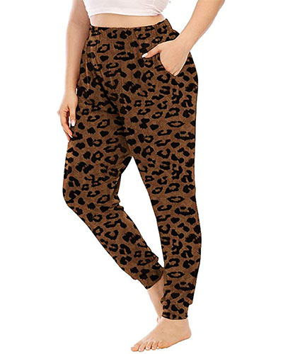 Gboomo Womens Plus Size Lounge Pants