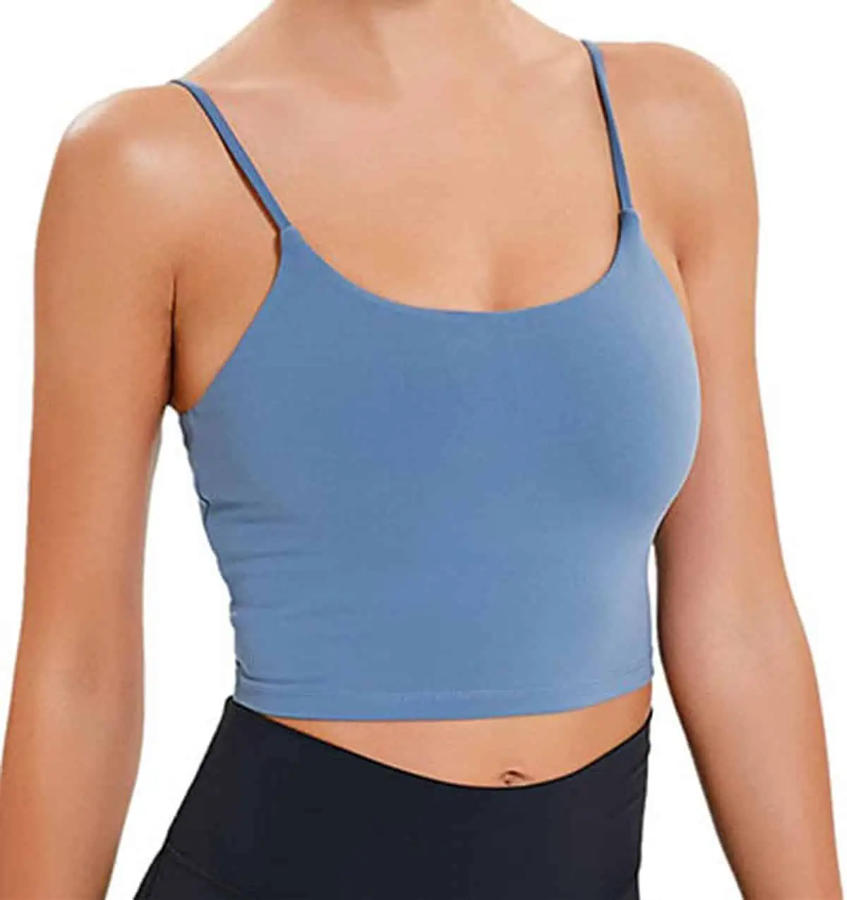 10 Best Yoga Tops with a Built In Bra for Full Support + Comfort