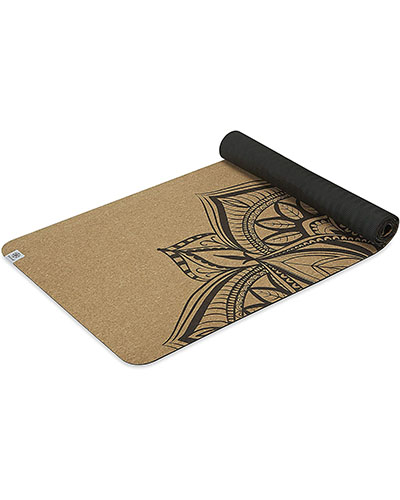 Gaiam Cork Yoga Mat 1