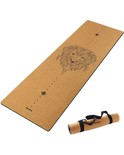 MASDERY Cork Yoga Mat