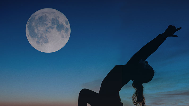 Moon Salutation Sequence: The Perfect Bedtime Yoga Practice