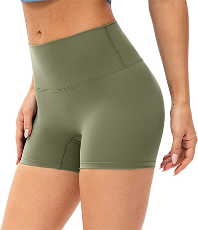 Lavento Womens All Day Yoga Shorts