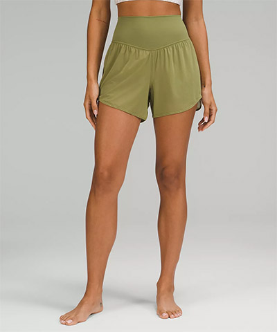 Nulu and Mesh High Rise Yoga Short