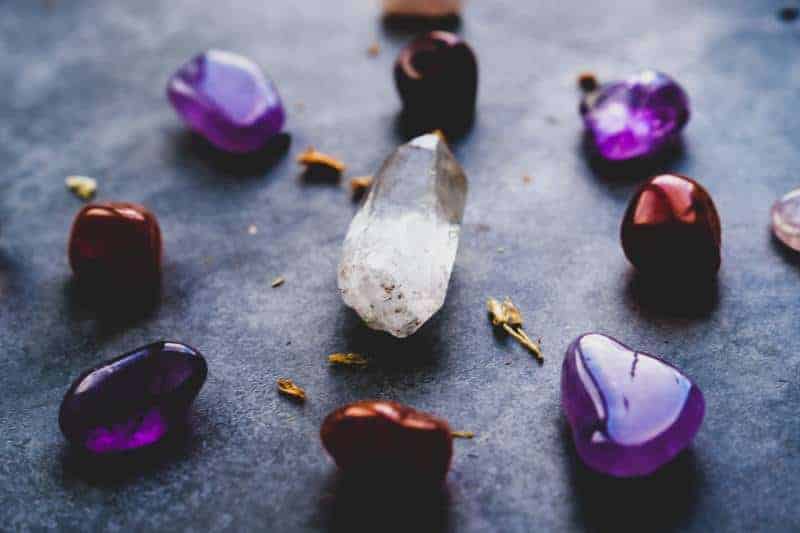 Cleanse your energy field with crystals