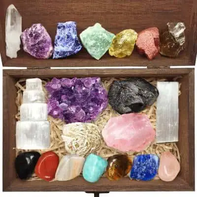 Aovila Premium Crystals and Healing Stones Set