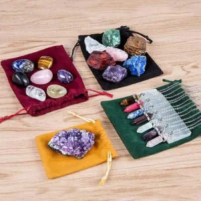 Piece Healing Crystals And Stones Kit