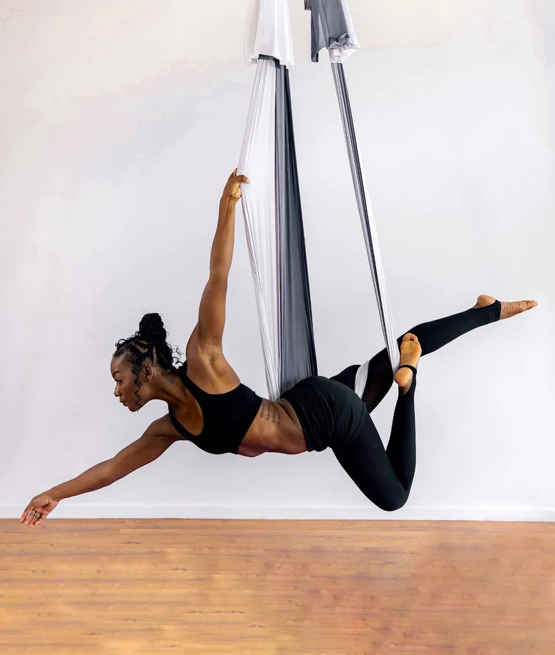 Aerial Yoga Swing Sequence for the Chakras  Yoga King Blog