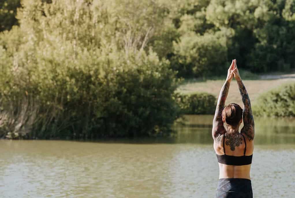 Yoga flow in the body