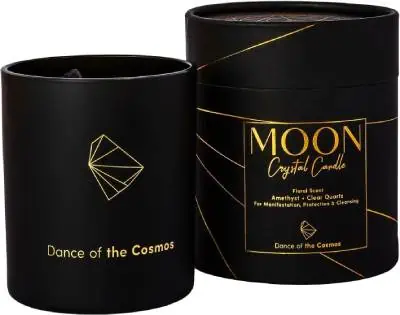 Black Soy Crystal Candle