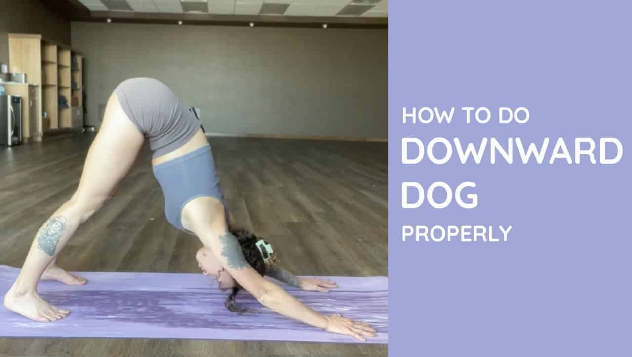 how to do downward dog