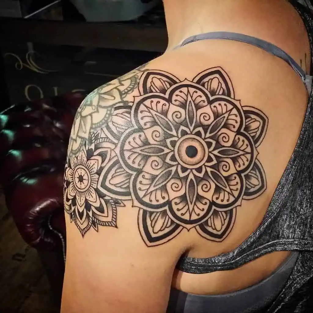 mandala design tattoo