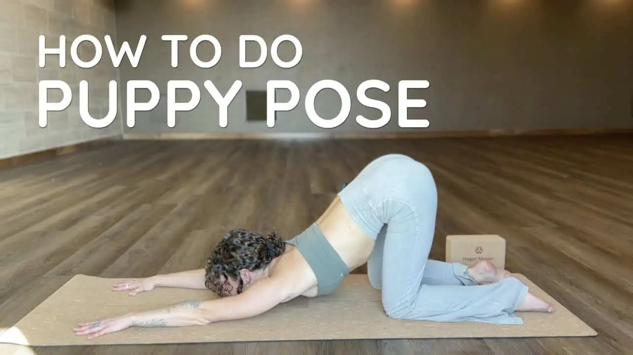 How to do Puppy Pose