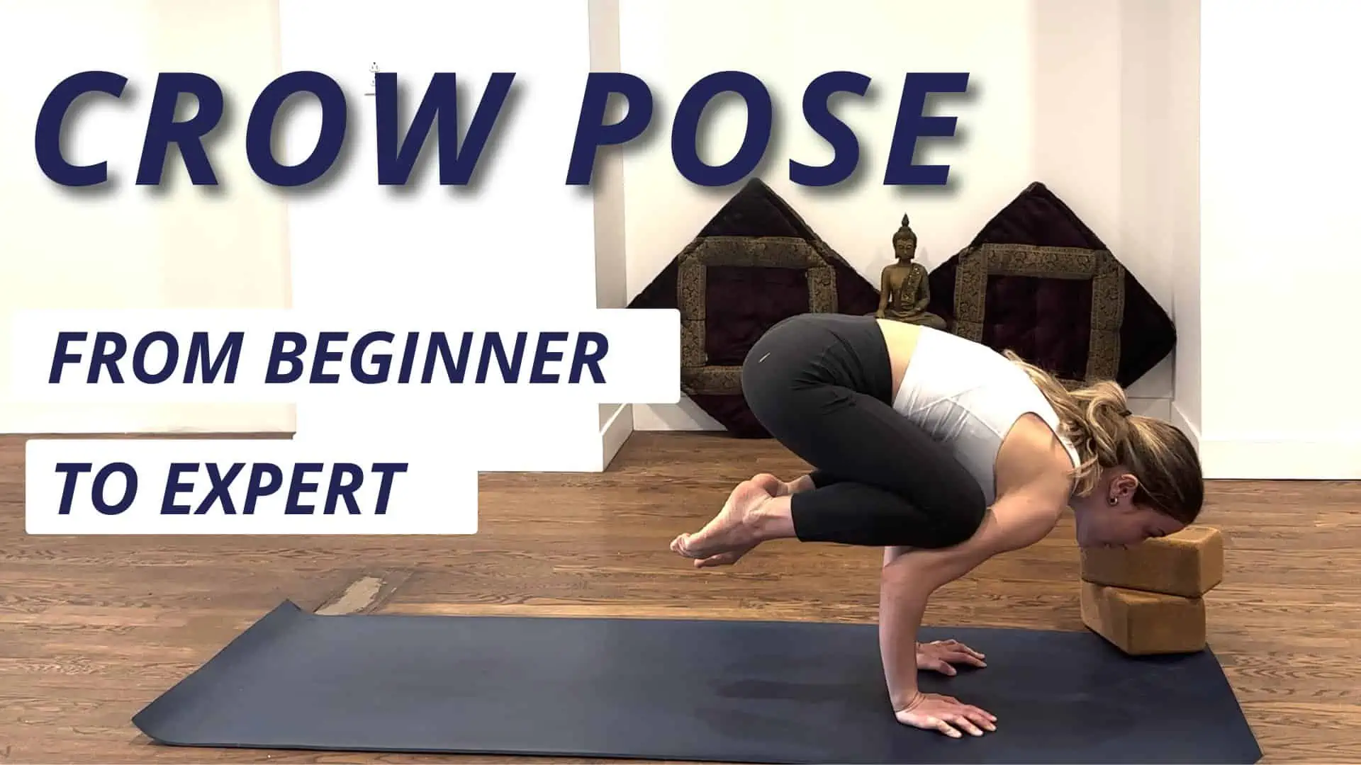 How To Do Baby Crow Pose or Bala Kakasana - fitzabout | Crow pose, Baby yoga,  Baby crows