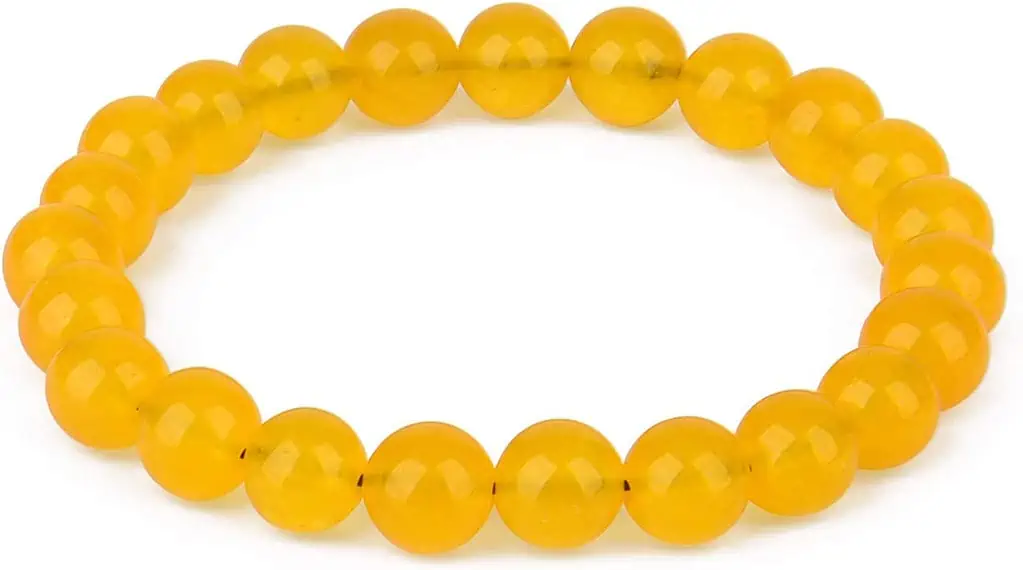 orange calcite bracelet