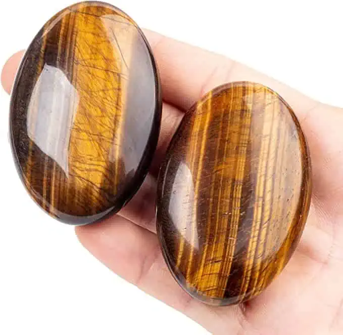 tiger's eye will also boost your confidence and courage, helping you stand out in the workplace and business world.