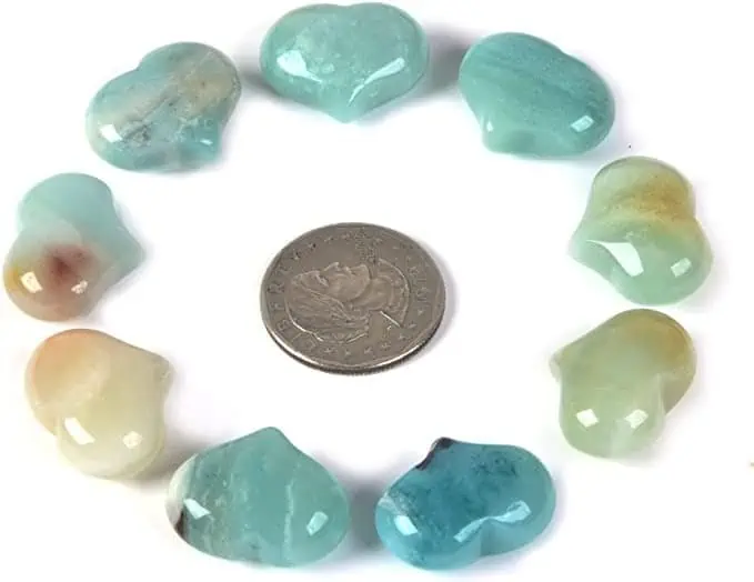 Amazonite is known to attract abundance in all areas of life